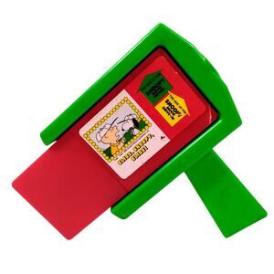 Snoopy Peanuts Green Movie Viewer Camera Toy w/ Baseball Cartridge Charlie Brown